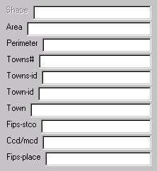 Image of data entry fields