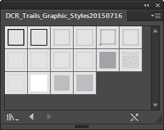 Graphic Styles Library panel 1